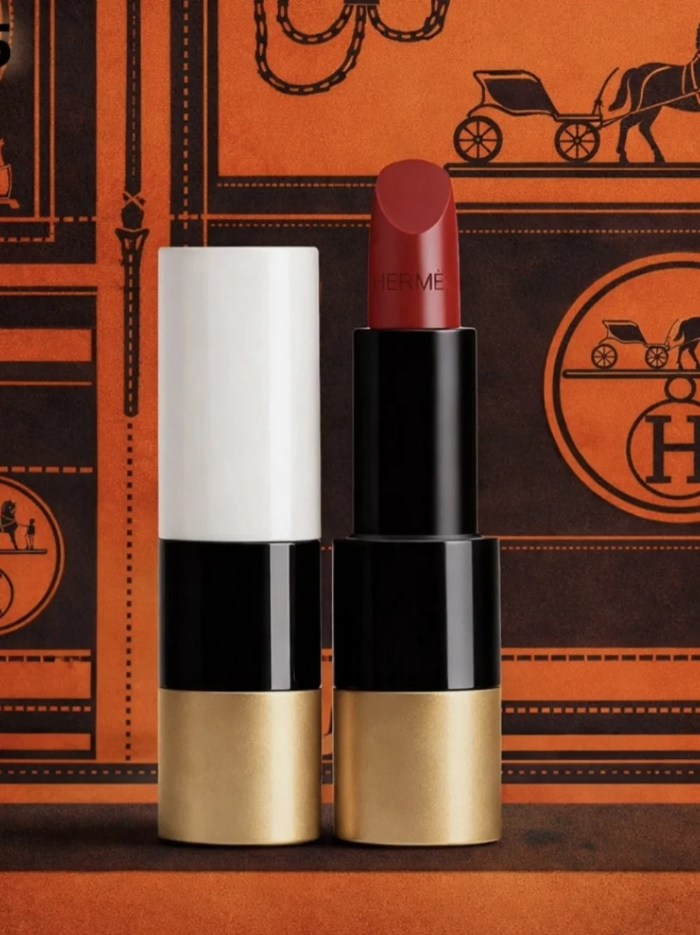 Hermes Satin-Rose Classic Lipstick 85 Rouge H 1.5gms.